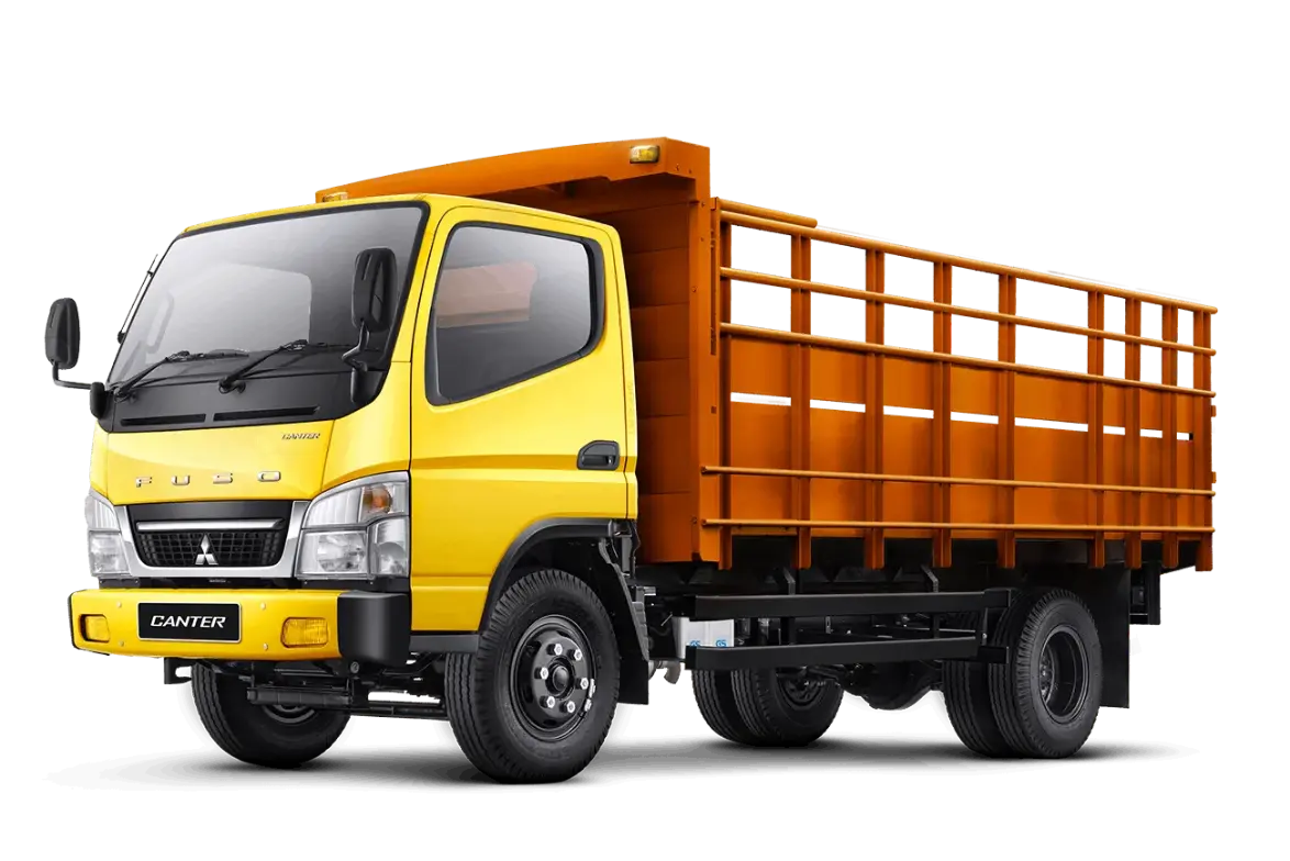 Mitsubishi Fuso Canter FE 73 Karoseri Bak Kayu