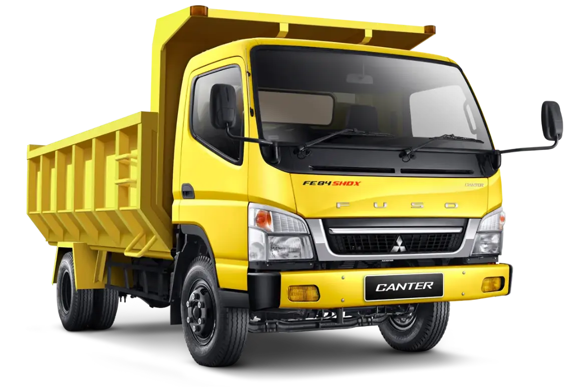 Mitsubishi Fuso Canter FE 84 Karoseri Dump Truck