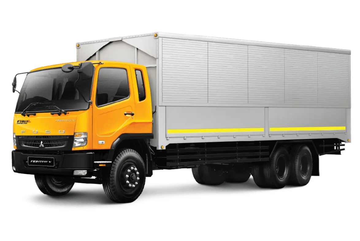 Mitsubishi Fuso Fighter 6x2 Karoseri Wing Box